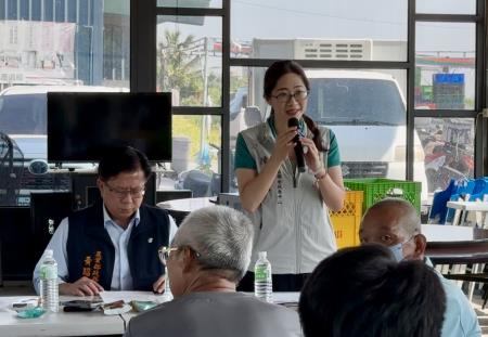 副執行長陳怡帆邀請農業部次長於口湖鄉及水林鄉舉辦雲林縣養殖漁業暨交流座談會