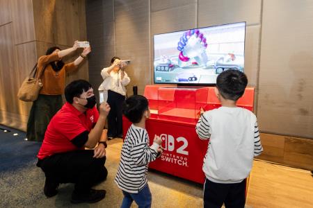 副執行長李碧菁出席「2026 台灣燈會 × 超級瑪利歐・星燦嘉年華」發表活動(圖片來源：嘉義縣政府)4