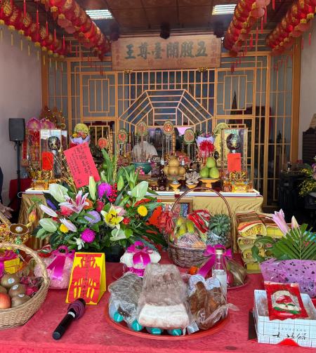 副執行長陳怡帆出席五股開臺尊王聖誕暨普施大典