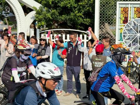 副執行長李碧菁出席「白金騎跡雙教堂 幸福連線自行車活動」