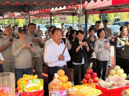 副執行長李碧菁出席「嘉義縣中埔鄉共好公園周邊景觀改善工程」開工動土典禮