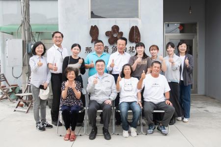 執行長劉米山與副執行長李碧菁陪同行政院長卓榮泰前往嘉義縣視察「白水湖第一滯洪池抽水站防汛整備工作」
