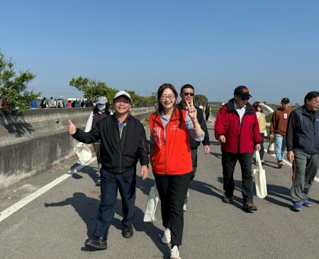 副執行長陳怡帆出席「台電雲林區處盛大舉辦地瓜節活動 採收水林地瓜 與農民香甜迎春」