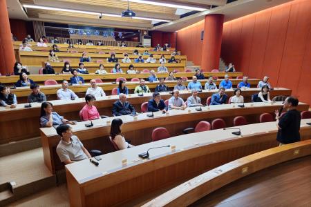 副執行長李碧菁出席「丹娜絲風災紀實攝影特展」開幕典禮暨紀錄片首映茶會